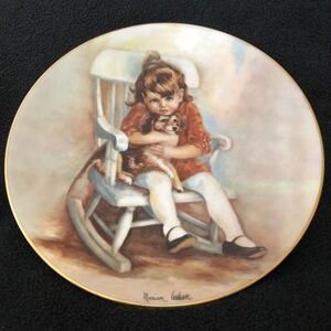 Haviland Marian Carlsen’s Amy & Snoopy Plate